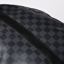 画像をギャラリービューアに読み込む, 極美品 ルイヴィトン LOUIS VUITTON キーポル バンドリエール 55 ボストンバッグ ダミエ グラフィット ブラック N41413 中古 4a002793