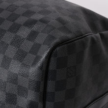 画像をギャラリービューアに読み込む, 極美品 ルイヴィトン LOUIS VUITTON キーポル バンドリエール 55 ボストンバッグ ダミエ グラフィット ブラック N41413 中古 4a002793