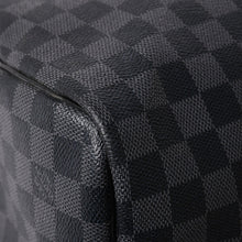 画像をギャラリービューアに読み込む, 極美品 ルイヴィトン LOUIS VUITTON キーポル バンドリエール 55 ボストンバッグ ダミエ グラフィット ブラック N41413 中古 4a002793