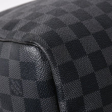 画像をギャラリービューアに読み込む, 極美品 ルイヴィトン LOUIS VUITTON キーポル バンドリエール 55 ボストンバッグ ダミエ グラフィット ブラック N41413 中古 4a002793