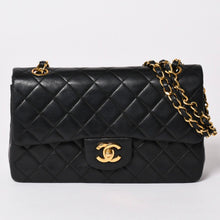 画像をギャラリービューアに読み込む, CHANEL シャネル マトラッセ23 Wフラップ Wチェーンショルダーバッグ A2500 1番台 ココマーク ラムスキン ブラック 美品 中古 4a002509