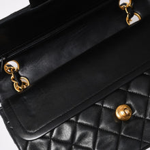 画像をギャラリービューアに読み込む, CHANEL シャネル マトラッセ23 Wフラップ Wチェーンショルダーバッグ A2500 1番台 ココマーク ラムスキン ブラック 美品 中古 4a002509