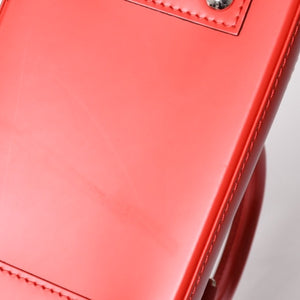 極美品 LOUIS VUITTTON ルイヴィトン アルマBB 2WAY ショルダーバッグ ハンドバッグ エピレザー M41160 レッド シルバー金具 中古 4a002804