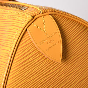LOUIS VUITTON ルイヴィトン エピ スピーディ25 ボストンバッグ ハンドバッグ タッシリイエロー エピレザー イエロー ゴールド金具 M43019 美品 中古 4a002919