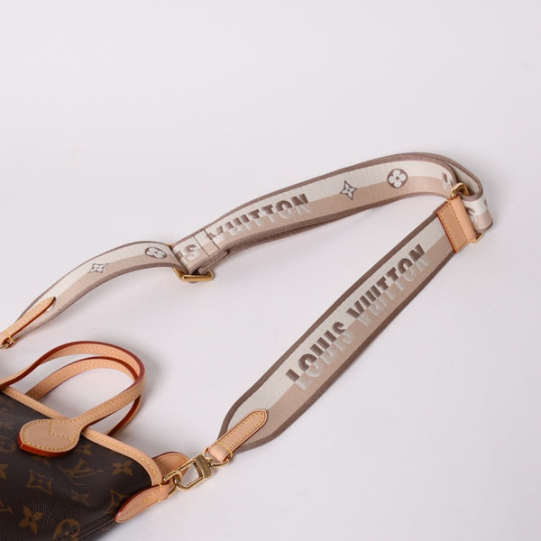 新品未使用 LOUISVUITTON ルイヴィトン ハンドバッグ ネヴァーフル BB ブラウン モノグラムキャンバス レザー M46705 ゴールド金具 4a002806