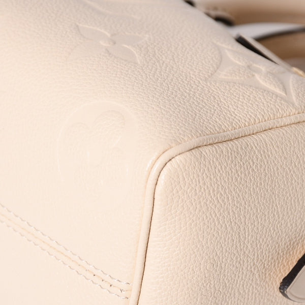 極美品 LOUIS VUITTON ルイヴィトン モノグラム アンプラント スピーディ クレーム バンドリエール20 ハンドバッグ M58954 中古 4a002458