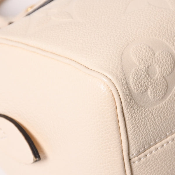 極美品 LOUIS VUITTON ルイヴィトン モノグラム アンプラント スピーディ クレーム バンドリエール20 ハンドバッグ M58954 中古 4a002458