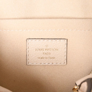 極美品 LOUIS VUITTON ルイヴィトン モノグラム アンプラント スピーディ クレーム バンドリエール20 ハンドバッグ M58954 中古 4a002458