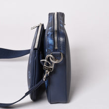画像をギャラリービューアに読み込む, 極美品 LOUIS VUITTON ルイヴィトン モノグラム ウォーターカラー トリオ メッセンジャー ショルダーバッグ M57840 ブルー 中古 4a002386