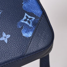 画像をギャラリービューアに読み込む, 極美品 LOUIS VUITTON ルイヴィトン モノグラム ウォーターカラー トリオ メッセンジャー ショルダーバッグ M57840 ブルー 中古 4a002386