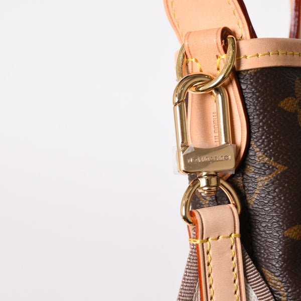 新品未使用 LOUISVUITTON ルイヴィトン ハンドバッグ ネヴァーフル BB ブラウン モノグラムキャンバス レザー M46705 ゴールド金具 4a002806