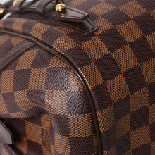 画像をギャラリービューアに読み込む, 極美品 LOUIS VUITTON ルイヴィトン ダミエ リヴィントンPM ダミエエベヌ 廃盤 ハンドバッグ ブラウン ゴールド金具 N41157 中古 4a002808