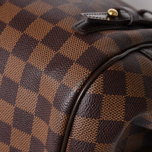 画像をギャラリービューアに読み込む, 極美品 LOUIS VUITTON ルイヴィトン ダミエ リヴィントンPM ダミエエベヌ 廃盤 ハンドバッグ ブラウン ゴールド金具 N41157 中古 4a002808