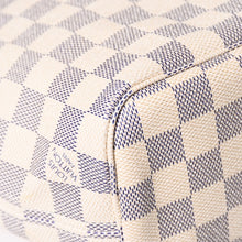 画像をギャラリービューアに読み込む, 極美品 LOUIS VUITTON ルイヴィトン ハンドバッグ ネヴァーフルPM N51110 ダミエ アズール キャンバス ホワイト 中古 4a002873