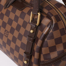 画像をギャラリービューアに読み込む, 極美品 LOUIS VUITTON ルイヴィトン ダミエ リヴィントンPM ダミエエベヌ 廃盤 ハンドバッグ ブラウン ゴールド金具 N41157 中古 4a002808