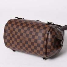 画像をギャラリービューアに読み込む, 極美品 LOUIS VUITTON ルイヴィトン ダミエ リヴィントンPM ダミエエベヌ 廃盤 ハンドバッグ ブラウン ゴールド金具 N41157 中古 4a002808