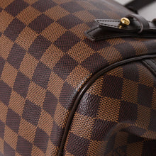 画像をギャラリービューアに読み込む, 極美品 LOUIS VUITTON ルイヴィトン ダミエ リヴィントンPM ダミエエベヌ 廃盤 ハンドバッグ ブラウン ゴールド金具 N41157 中古 4a002808