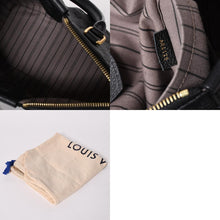 画像をギャラリービューアに読み込む, 極美品 LOUIS VUITTON ルイヴィトン ハンドバッグ マザリーヌPM モノグラムアンプラント ブラック M50638 ゴールド金具 中古 4a002815