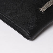 Load image into Gallery viewer, CHROME HEARTS クロムハーツ SQ PKT CH CRS スクエアポケット ショルダーバック CHクロス装飾 レザー ブラック 美品 中古 4a002871