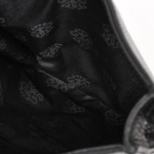 Load image into Gallery viewer, CHROME HEARTS クロムハーツ SQ PKT CH CRS スクエアポケット ショルダーバック CHクロス装飾 レザー ブラック 美品 中古 4a002871