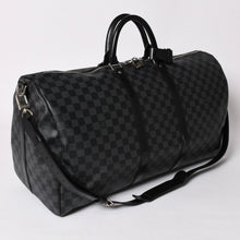 Load image into Gallery viewer, 極美品 ルイヴィトン LOUIS VUITTON キーポル バンドリエール 55 ボストンバッグ ダミエ グラフィット ブラック N41413 中古 4a002874