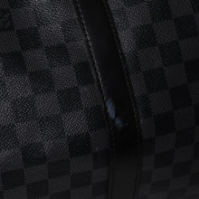 Load image into Gallery viewer, 極美品 ルイヴィトン LOUIS VUITTON キーポル バンドリエール 55 ボストンバッグ ダミエ グラフィット ブラック N41413 中古 4a002874