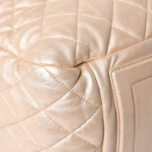 Load image into Gallery viewer, 極美品 CHANEL シャネル コココクーン ハンドバッグ A47205 7番台 ココマーク ナイロン ベージュ ボルドー ゴールド金具 中古 4a002829