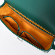 Load image into Gallery viewer, 新品同様 GOYARD ゴヤール ベルヴェデーレ PM バッグ ショルダーバッグ グリーン PVCコーティングキャンバス レザー 中古 4a002822