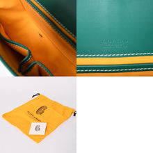 Load image into Gallery viewer, 新品同様 GOYARD ゴヤール ベルヴェデーレ PM バッグ ショルダーバッグ グリーン PVCコーティングキャンバス レザー 中古 4a002822
