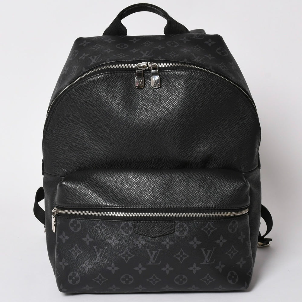 極美品 LOUIS VUITTON ルイヴィトン ディスカバリー・バックパック PM ブラック エクリプス ブラック レザー M30869 中古 4a002461