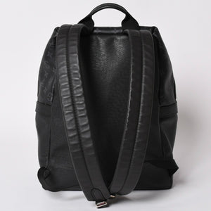 Very Good Condition LOUIS VUITTON Discovery Backpack PM Black Eclipse Black Leather M30869 Used 4a002461