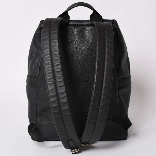 Very Good Condition LOUIS VUITTON Discovery Backpack PM Black Eclipse Black Leather M30869 Used 4a002461