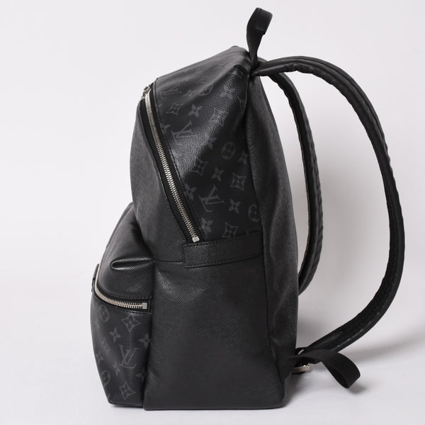 Very Good Condition LOUIS VUITTON Discovery Backpack PM Black Eclipse Black Leather M30869 Used 4a002461