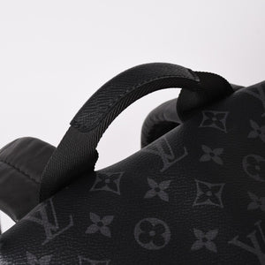 Very Good Condition LOUIS VUITTON Discovery Backpack PM Black Eclipse Black Leather M30869 Used 4a002461