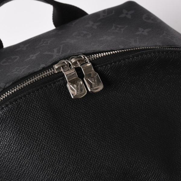 Very Good Condition LOUIS VUITTON Discovery Backpack PM Black Eclipse Black Leather M30869 Used 4a002461