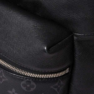 Very Good Condition LOUIS VUITTON Discovery Backpack PM Black Eclipse Black Leather M30869 Used 4a002461