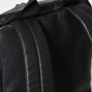 Very Good Condition LOUIS VUITTON Discovery Backpack PM Black Eclipse Black Leather M30869 Used 4a002461