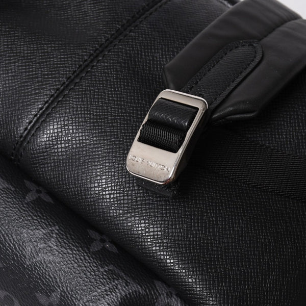 Very Good Condition LOUIS VUITTON Discovery Backpack PM Black Eclipse Black Leather M30869 Used 4a002461