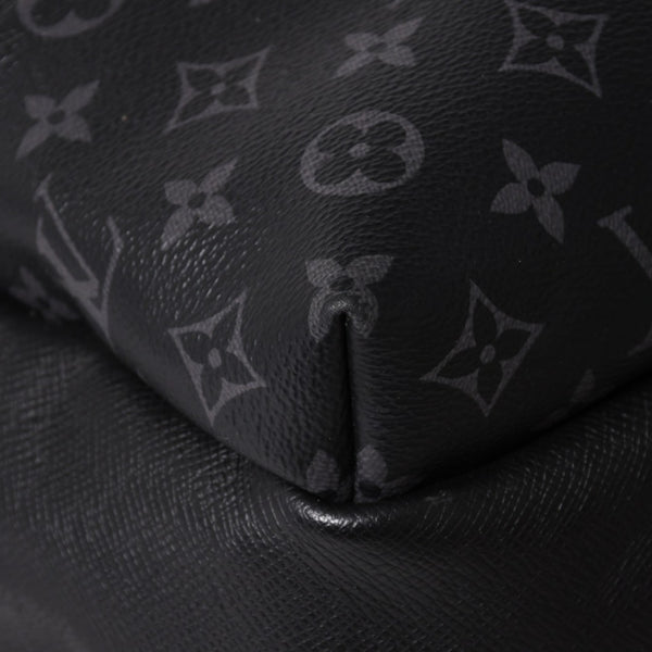 Very Good Condition LOUIS VUITTON Discovery Backpack PM Black Eclipse Black Leather M30869 Used 4a002461