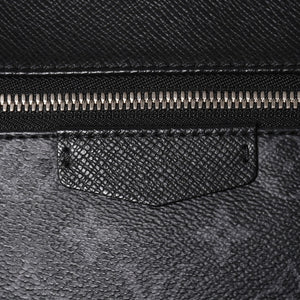 Very Good Condition LOUIS VUITTON Discovery Backpack PM Black Eclipse Black Leather M30869 Used 4a002461