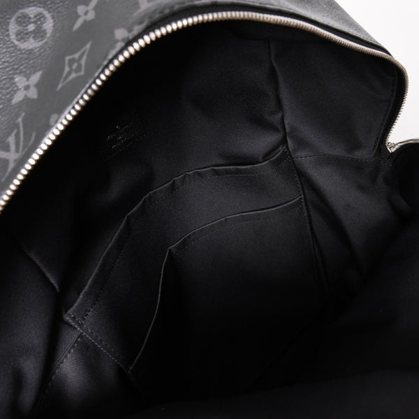Very Good Condition LOUIS VUITTON Discovery Backpack PM Black Eclipse Black Leather M30869 Used 4a002461