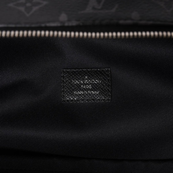 Very Good Condition LOUIS VUITTON Discovery Backpack PM Black Eclipse Black Leather M30869 Used 4a002461