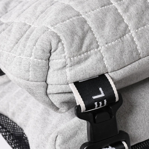 CHANEL シャネル スポーツライン ショルダーバッグ A28543 10番台 ココマーク チョコバー グレー シルバー金具 美品 中古 4a002831