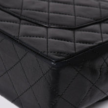 画像をギャラリービューアに読み込む, CHANEL シャネル マトラッセ Wフラップ Wチェーンショルダーバッグ A2800 1番台 パリ限定 ココマーク ラムスキン ブラック 美品 中古 4a003036