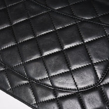 画像をギャラリービューアに読み込む, CHANEL シャネル マトラッセ Wフラップ Wチェーンショルダーバッグ A2800 1番台 パリ限定 ココマーク ラムスキン ブラック 美品 中古 4a003036