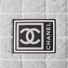 画像をギャラリービューアに読み込む, CHANEL シャネル スポーツライン ショルダーバッグ A28543 10番台 ココマーク チョコバー グレー シルバー金具 美品 中古 4a002831