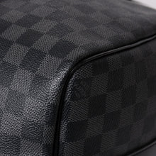 Load image into Gallery viewer, 極美品 LOUIS VUITTON ルイヴィトン ボストン キーポルバンドリエール45 ダミエグラフィット N41418 ブラック シルバー金具 4a002832