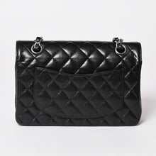 画像をギャラリービューアに読み込む, 極美品 CHANEL シャネル マトラッセ23 Wフラップ Wチェーンショルダーバッグ 26番台 ココマーク キャビアスキン ブラック 中古 4a002997