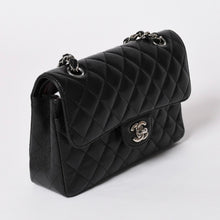 画像をギャラリービューアに読み込む, 極美品 CHANEL シャネル マトラッセ23 Wフラップ Wチェーンショルダーバッグ 26番台 ココマーク キャビアスキン ブラック 中古 4a002997