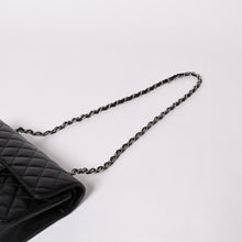 画像をギャラリービューアに読み込む, 極美品 CHANEL シャネル マトラッセ23 Wフラップ Wチェーンショルダーバッグ 26番台 ココマーク キャビアスキン ブラック 中古 4a002997